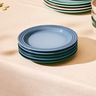 Assiettes à dessert/salade classiques (ensemble de quatre)